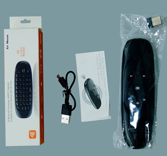 C120 Flying Mouse Voice Keyboard 2.4G Wireless Remote for TV